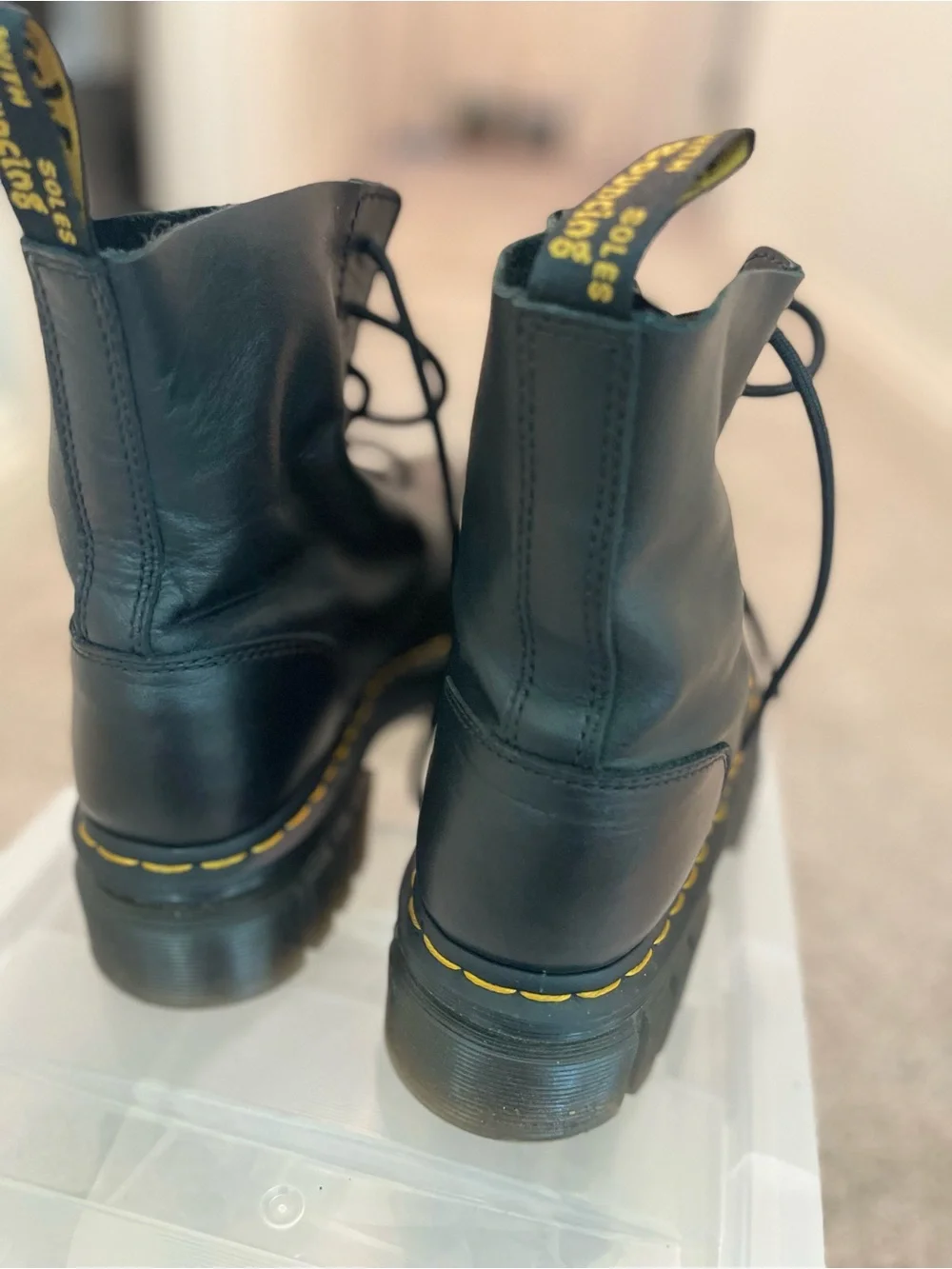 Dr. Martens tall lace